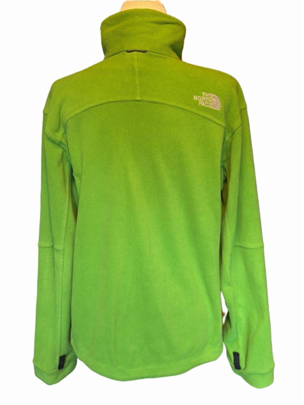 Men's The North Face Fleece Jacket Size M Green
